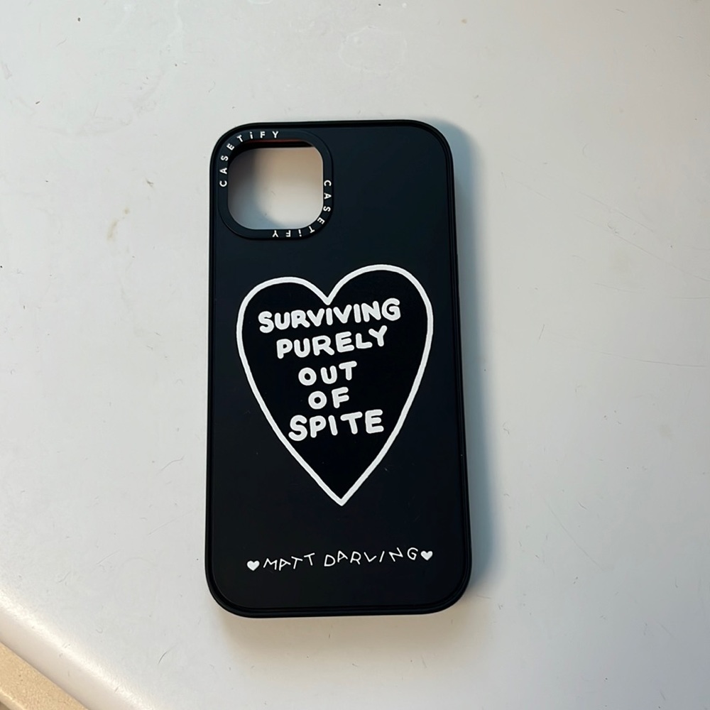 Black Casetify iPhone 13 Case